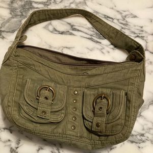 Green Retro Small Purse